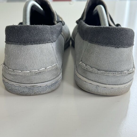 Cole Haan Grand OS Mens Pinch Weekender Penny Loafer Shoes Gray Blue Suede 12M - Picture 6 of 15